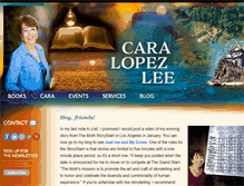 Tablet Screenshot of caralopezlee.com